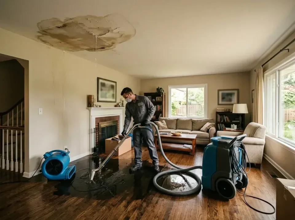 attic-pipe-burst-ceiling-drip-008 — frequently asked questions, Water Damage Restoration & Carpet Care in Penns Grove, NJ